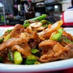 中国料理 黒龍 - 豚キムチ炒め：標高