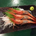 立ち飲み居酒屋 ドラム缶 - 海老の刺身