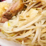 ラーメン二郎 - ヤサイ（そのまま）