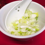 ラーメン二郎 - 白ネギ
