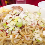 ラーメン二郎 - 白ネギ投下～♪