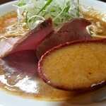 鶏 牛骨 鯛と貝類の旨味が 凝縮された清湯スープ By Debu Ingodebunables De Tapun さんくるげ 神俣 ラーメン 食べログ