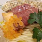 麺屋 六感堂 - マッシュルームのポタージュヌードル