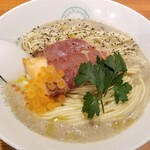 麺屋 六感堂 - マッシュルームのポタージュヌードル