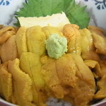志のや - ウニ丼アップ