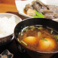 赤坂とゝや魚新 - お豆腐のお味噌汁