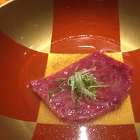 東京肉しゃぶ家 - 仙台牛ヒレ肉の前菜