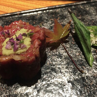 東京肉しゃぶ家 - 仙台牛ヒレ肉のタルタル