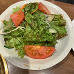 焼肉 鶯谷園 - サンチュサラダ　550円