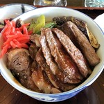 Oshokujidokoro Chouya - 常陸牛サーロインステーキ丼