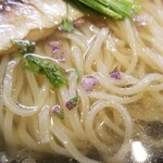 ラーメン巌哲 - 魳塩味（カマスしおあじ）