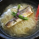 ラーメン巌哲 - 魳塩味（カマスしおあじ）