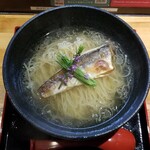 ラーメン巌哲 - 魳塩味（カマスしおあじ）