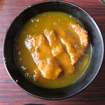 末広 - カツカレーうどん