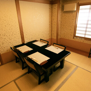 少人数の会食にはピッタリ。