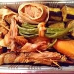 博多のおでん - 持ち帰り～レアなおでん(ごぼう豚、卵豚、手羽先)