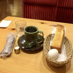 Komeda Kohi Ten - アメリカンコーヒー490円+Aモーニング