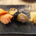 玄海鮨 - アカガイとアナゴ