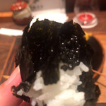 鳥茂 - キャビアおにぎり