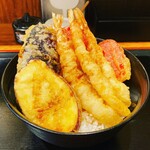 天ぷらとワイン 大塩 - 海老天丼