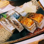 とろさば料理専門店　SABAR - さば寿司盛り合わせ