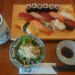 築地玉寿司 - おすすめにぎり¥1380+税