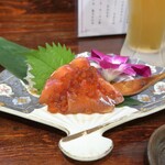 山乃家 - 秋鮭ルイベいくら添え