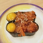 すし江戸 - サーモンユッケ