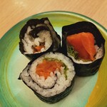 すし江戸 - サーモン巻