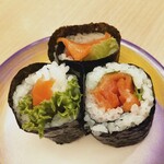 すし江戸 - サーモン巻