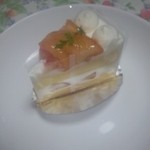 シェ・ツジムラ - 桃のショートケーキ