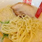 寿がきや - 白ラーメンの拡大画像です。