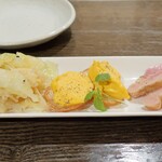 トリワイン ＰＩＫＯＳＨＨＨＵ - 前菜３種盛