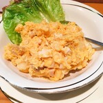 おでん ふじ - おでん屋のポテサラ　はじめての味で美味しい