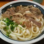 Teuchi Udon Mugino Megumi - 肉うどん、大盛