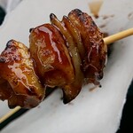 焼き鳥 げんき - 食べかけのかわ