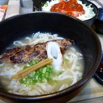 風遊斎 - タコライス定食のすばのアップ