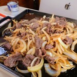 上高地食堂 - 焼いて混ぜた状態