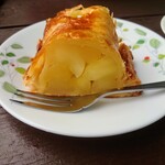 マリンブルー - アップルパイ断面♪