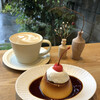 カフェトリエ - 『かぼちゃプリン¥550』 『cafe latte¥550』