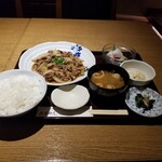 みちのく - 十和田バラ焼定食 さしみ小鉢付き