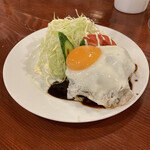 小古食堂 - ハンバーグ。