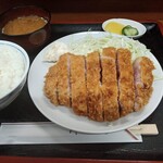 とんかつ　大丸 - 特ロースかつ定食900円