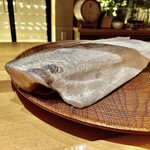 一心鮨 光洋 - ドラゴンと呼ばれる大きな太刀魚だが、実際に頂くのは初めて。