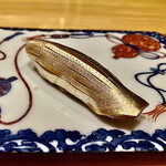 一心鮨 光洋 - 小肌（天草）～綺麗な銀色の江戸前握りという雰囲気が漂うので大好きだな～。