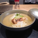 おおたに - 海老真丈と松茸のお椀