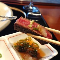 阿蘇迎賓館 縷々 - 鉄板焼きのステーキ