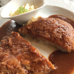 Lansen - 肉汁なし　周囲のパン粉