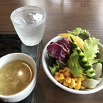 Lansen - セットのスープ&サラダ
