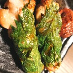 炭火焼鳥 まさや - しそ巻き